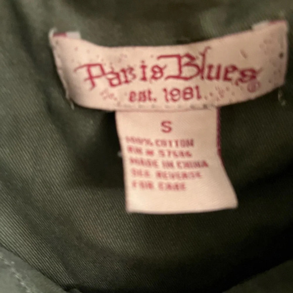 VINTAGE~PARIS BLUES~KHAKI GREEN JACKET~NWOT - Picture 7 of 8